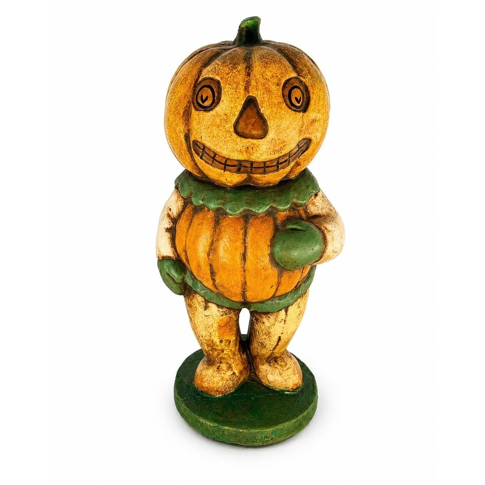 Ken Althoff Pumpkin Man Halloween Figure Midwest Cannon Falls 8.5" VINTAGE
